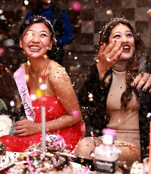 Birthday parties, VIP treatment